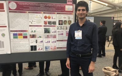CBE PhD student, Ehsan Shirzaei Sani, received Best Poster Award at 2018 AIChE Annual Meeting